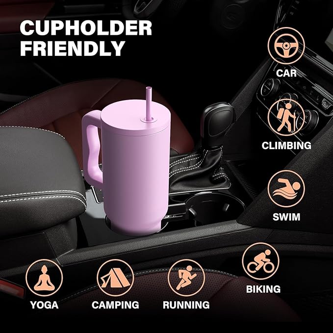🚗 Cupholder Friendly