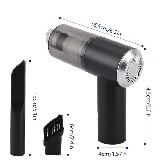 2 in 1 VACCUN CLEANER HANDHELD VACCUM CAR CLEANER AIR DUSTER WIRELESS RECHARGEABLE HOME